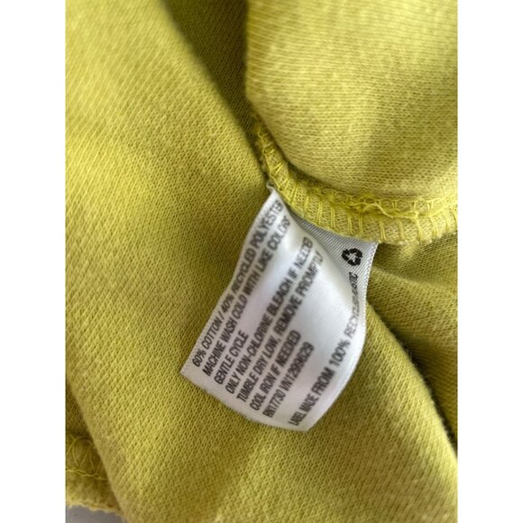 Wild Fable Oversized Shacket Size Small Brushed Fleece Button Up Green Relaxed - Picture 7 of 8